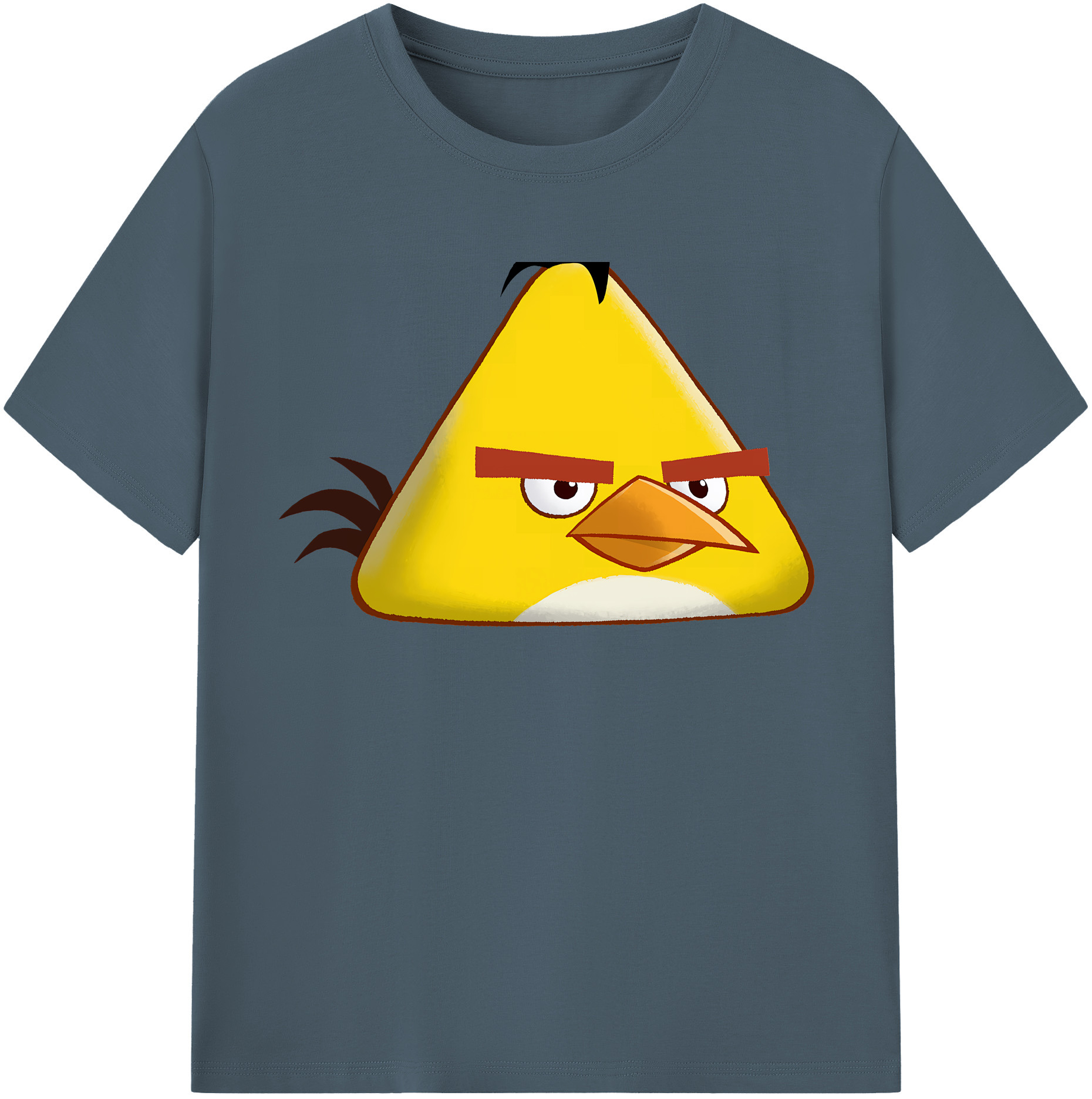 （画像用） Angry Birds アングリーバード 綿100％半袖Tシャツ（フロントプリント）